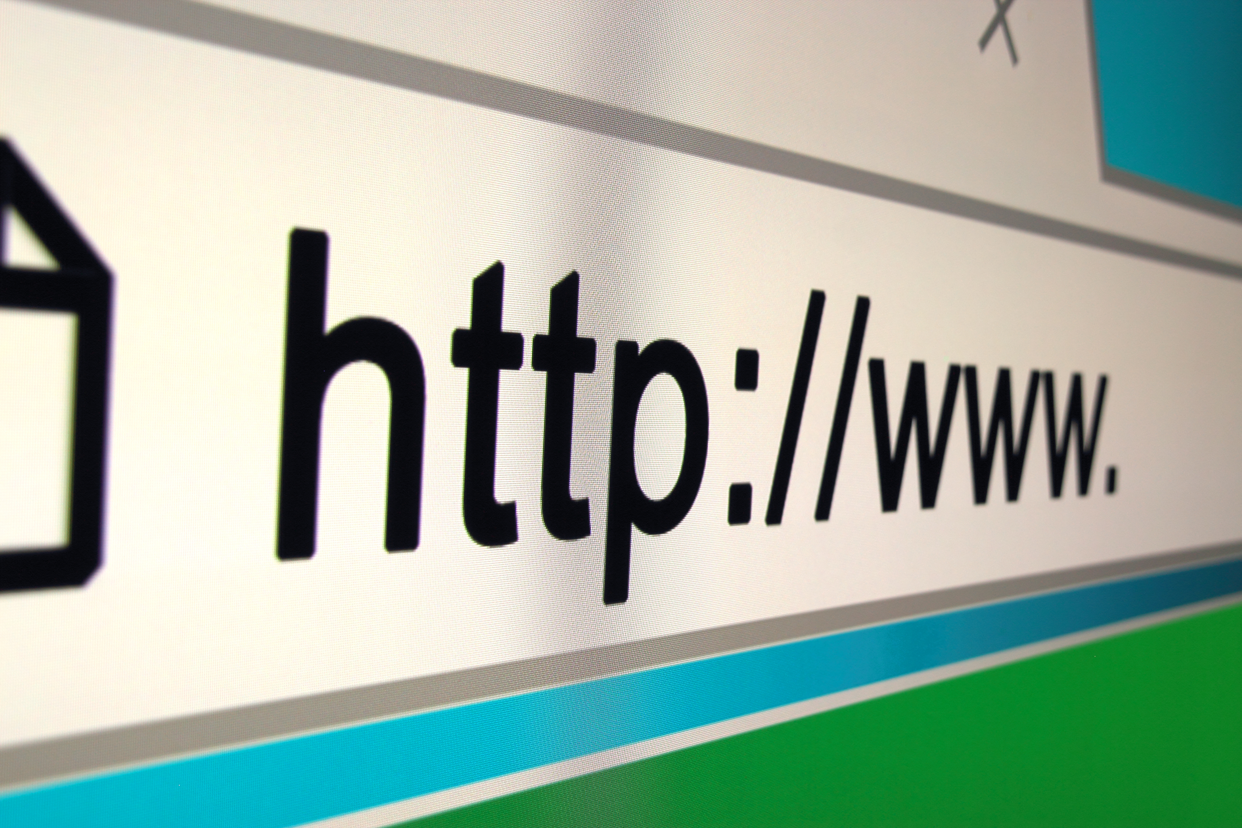http www browser bar, Internet address